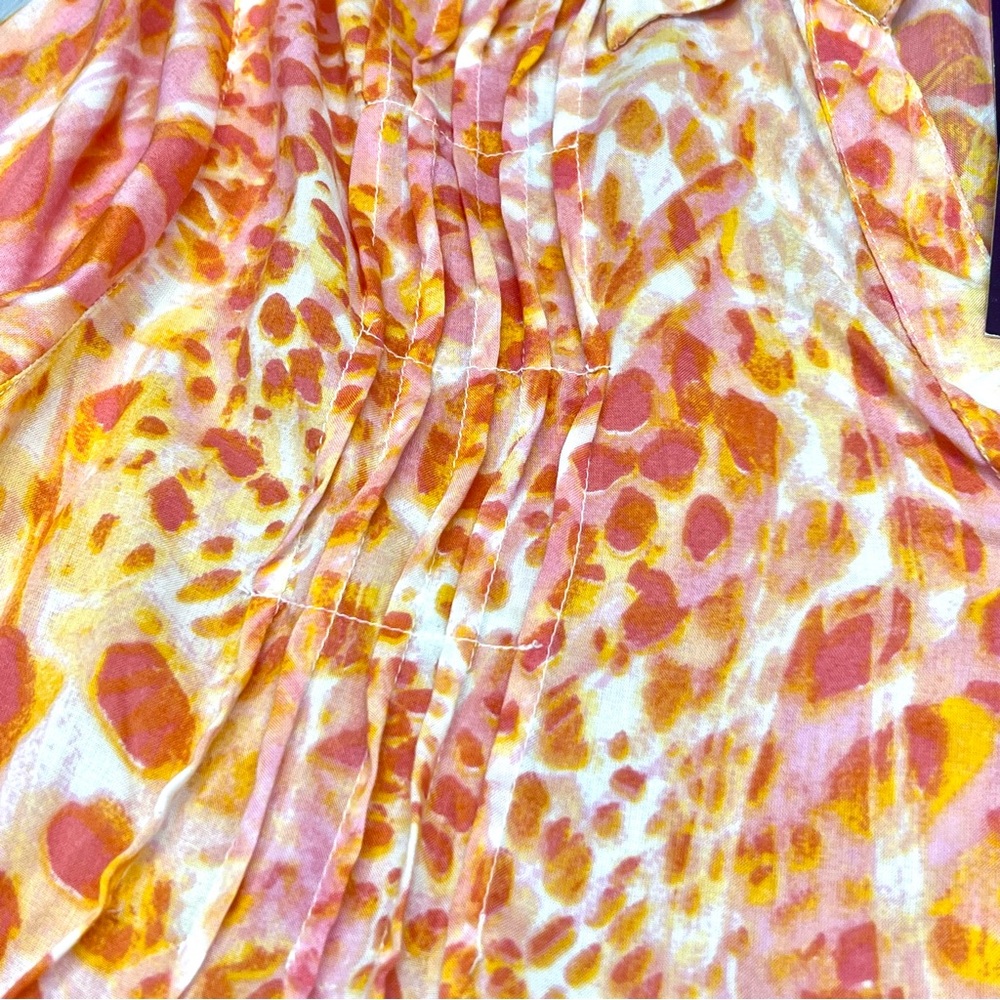 GLORIA VANDERBILT Giselle Watercolor Blouse-NWT - Picture 4 of 9